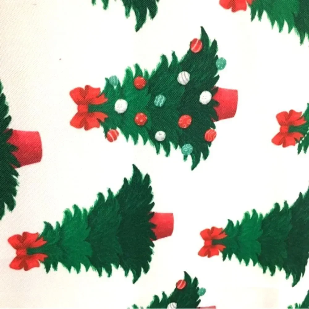 NWOT Christmas Trees Tablecloth